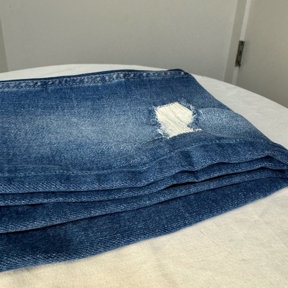 NWT Zara Kids Girls Ripped Skinny Jeans Raw Hem – Size 10 - Picture 3 of 14